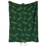 baylor bears solid classic green quilt blanket best selling