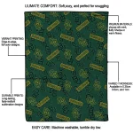 baylor bears solid classic green quilt blanket best selling