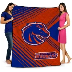 boise state broncos arrow layers orange quilt blanket best selling