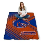 boise state broncos arrow layers orange quilt blanket best selling