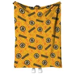 boston bruins solid classic gold quilt blanket best selling