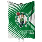 boston celtics arrow layers green quilt blanket best selling