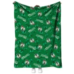 boston celtics solid classic green quilt blanket best selling