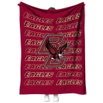 boston college eagles bold red maroon quilt blanket best selling
