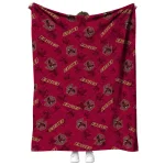boston college eagles solid classic maroon quilt blanket best selling