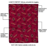 boston college eagles solid classic maroon quilt blanket best selling