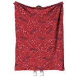 boston red sox solid classic red quilt blanket best selling