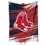 boston red sox wild lines red white quilt blanket best selling