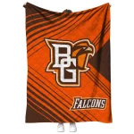 bowling green falcons arrow layers orange quilt blanket best selling