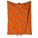 bowling green falcons solid classic orange quilt blanket best selling