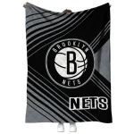 brooklyn nets arrow layers black quilt blanket best selling
