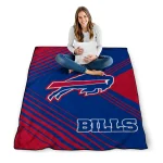 buffalo bills arrow layers blue quilt blanket best selling