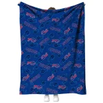 buffalo bills solid classic blue quilt blanket best selling