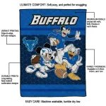 buffalo bulls disney football royal blue quilt blanket best selling