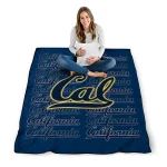 california golden bears bold red blue quilt blanket best selling