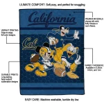 california golden bears disney football blue quilt blanket best selling