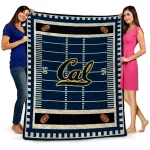 california golden bears mickey player blue quilt blanket best selling