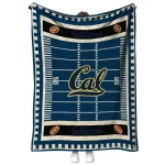 california golden bears mickey player blue quilt blanket best selling