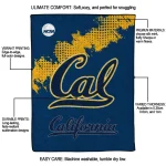 california golden bears paint trail blue quilt blanket best selling