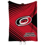 carolina hurricanes arrow layers red quilt blanket best selling