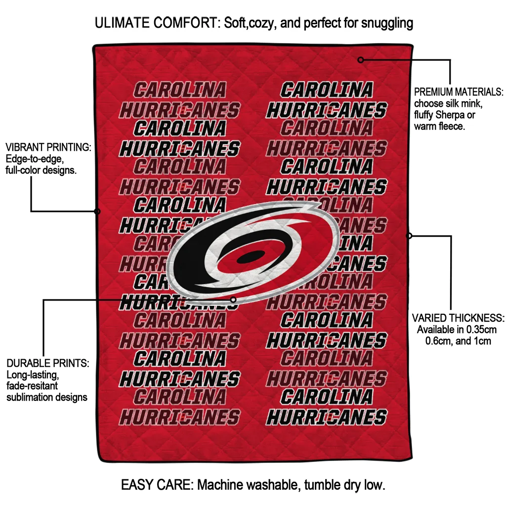 carolina hurricanes bold red quilt blanket latest model carolina hurricanes bold red quilt blanket latest model