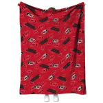 carolina hurricanes solid classic red quilt blanket best selling