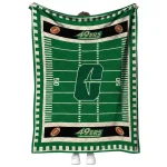 charlotte 49ers mickey player green quilt blanket best selling