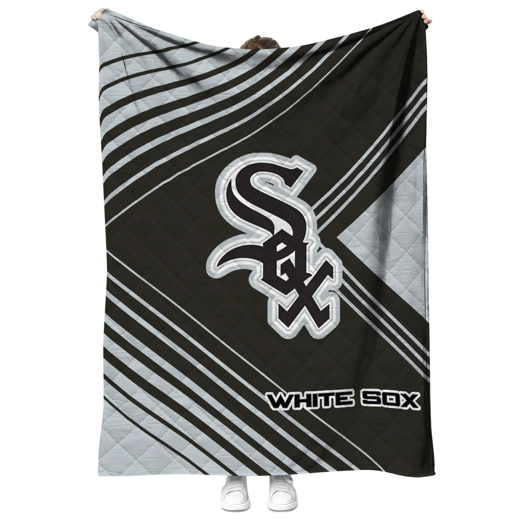 chicago white sox arrow layers black quilt blanket fashion forward chicago white sox arrow layers black quilt blanket fashion forward