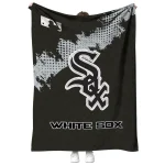 chicago white sox league patch black quilt blanket best selling