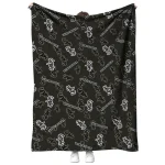 chicago white sox solid classic black quilt blanket best selling
