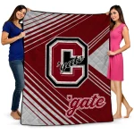 colgate raiders arrow layers maroon quilt blanket best selling