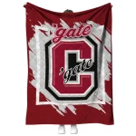 colgate raiders block border maroon quilt blanket best selling
