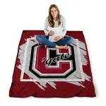 colgate raiders block border maroon quilt blanket best selling