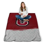 colgate raiders dot illusion maroon quilt blanket best selling