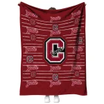 colgate raiders handdrawn stripes maroon quilt blanket best selling