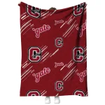 colgate raiders sketch lines maroon quilt blanket best selling