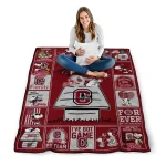 colgate raiders snoopy love maroon quilt blanket best selling