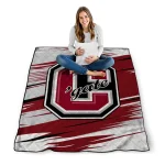 colgate raiders wild lines maroon white quilt blanket best selling