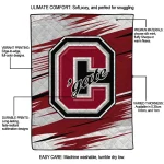 colgate raiders wild lines maroon white quilt blanket best selling