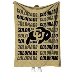 colorado buffaloes bold red gold quilt blanket best selling