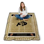 colorado buffaloes mickey player gold quilt blanket best selling