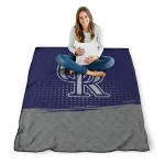 colorado rockies dot illusion blue quilt blanket best selling