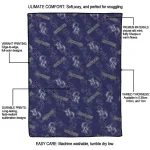 colorado rockies solid classic blue quilt blanket best selling