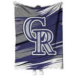 colorado rockies wild lines blue white quilt blanket best selling