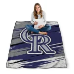 colorado rockies wild lines blue white quilt blanket best selling
