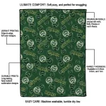 colorado state rams solid classic green quilt blanket best selling