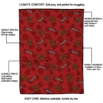 cornell big red solid classic red quilt blanket best selling