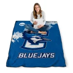 creighton bluejays paint trail blue quilt blanket best selling