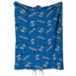 creighton bluejays solid classic blue quilt blanket best selling