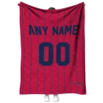 custom atlanta braves pin dot quilt blanket best selling